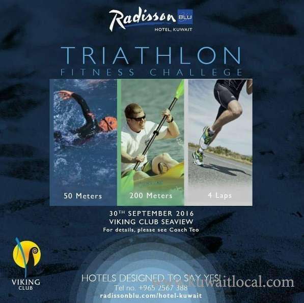 Traithon Fitness Challenge Kuwait Radisson Blue