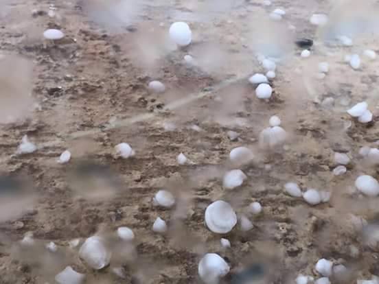 Hailstones Storm Hits Kuwait