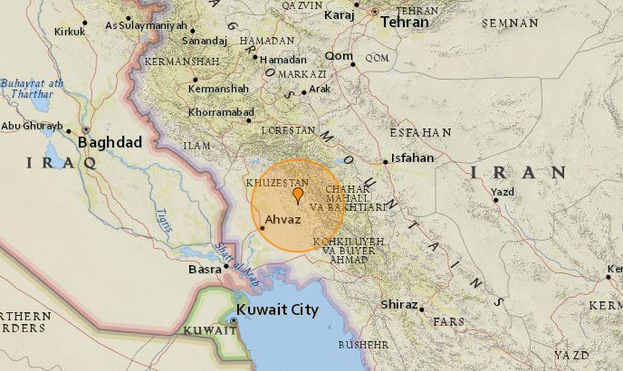 Earthquake Kuwait July 8th 2019