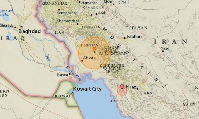 Earthquake Kuwait July 8th 2019